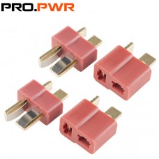 Deans Connector Set With Heat Shrink 2prs